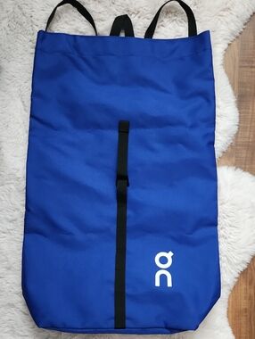 NWOT On Running Blue Roll-Top Backpack